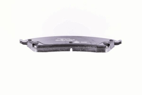 Stabdžių trinkelių rinkinys, diskinis stabdys HELLA 8DB 355 012-221