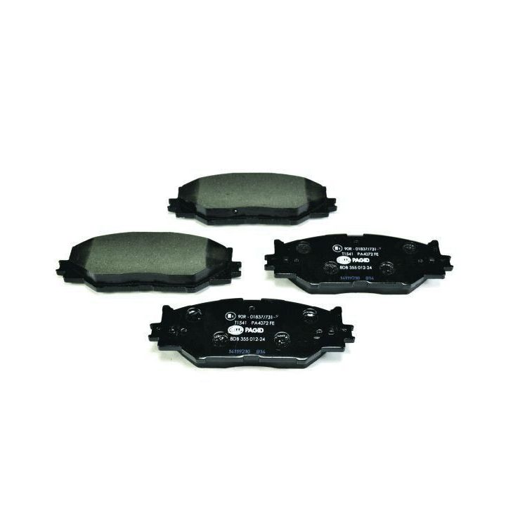 Stabdžių trinkelių rinkinys, diskinis stabdys HELLA 8DB 355 012-241