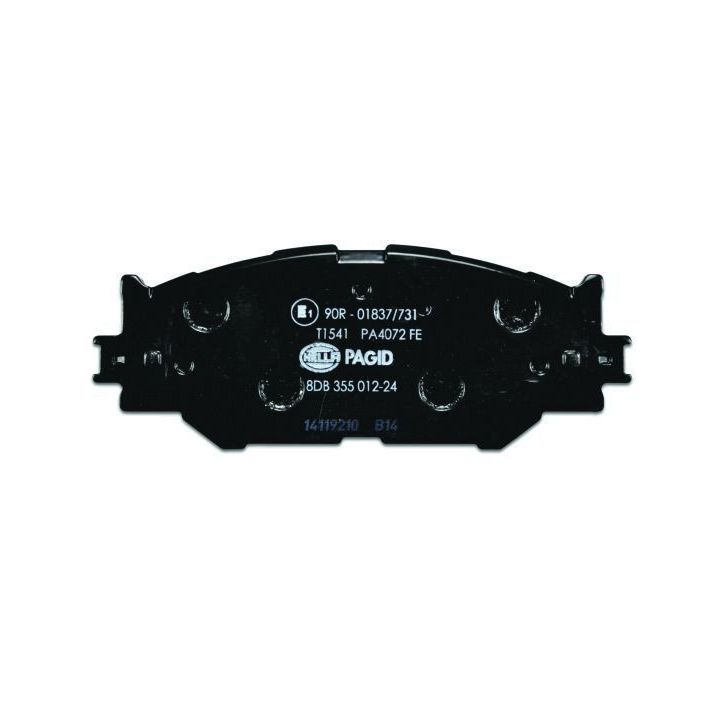 Stabdžių trinkelių rinkinys, diskinis stabdys HELLA 8DB 355 012-241