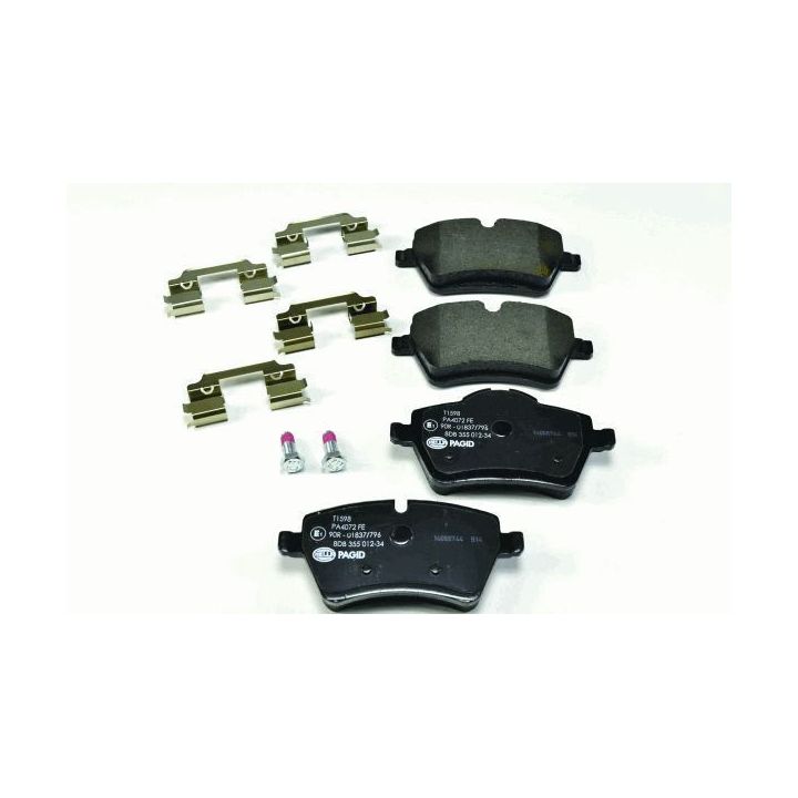 Stabdžių trinkelių rinkinys, diskinis stabdys HELLA 8DB 355 012-341