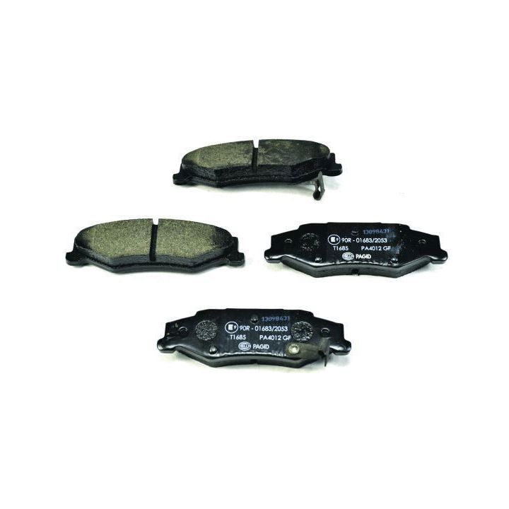 Stabdžių trinkelių rinkinys, diskinis stabdys HELLA 8DB 355 013-191