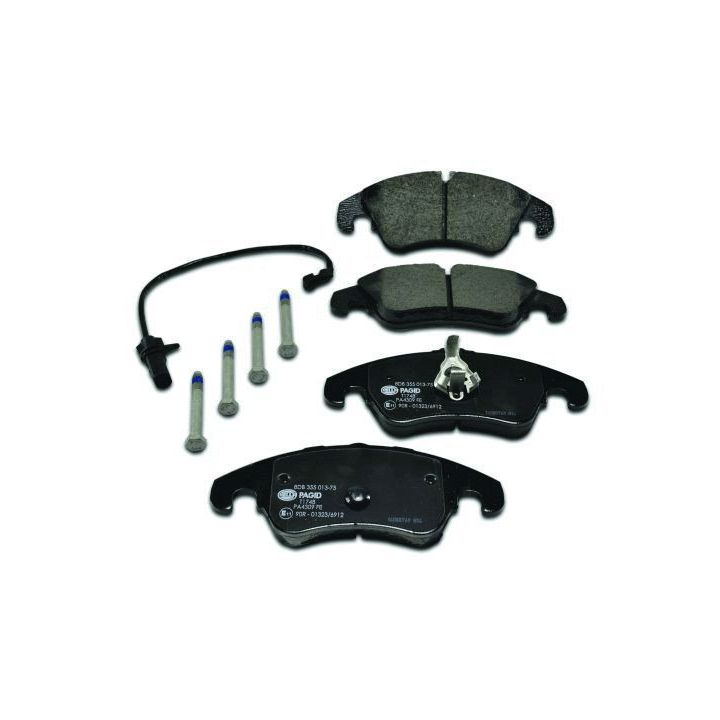 Stabdžių trinkelių rinkinys, diskinis stabdys HELLA 8DB 355 013-751