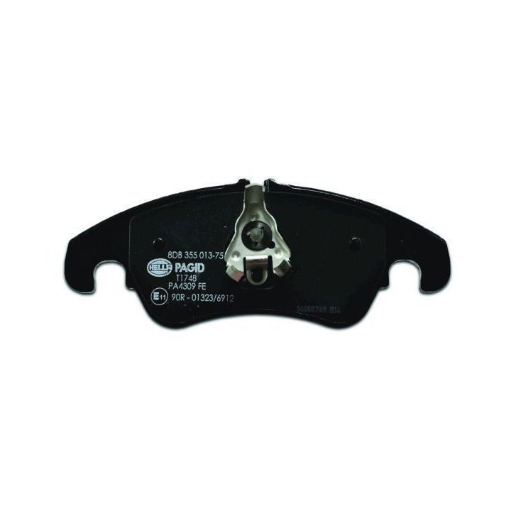 Stabdžių trinkelių rinkinys, diskinis stabdys HELLA 8DB 355 013-751