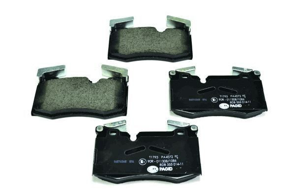 Stabdžių trinkelių rinkinys, diskinis stabdys HELLA 8DB 355 014-111