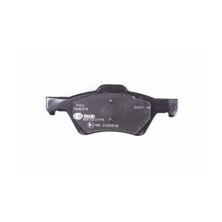 Stabdžių trinkelių rinkinys, diskinis stabdys HELLA 8DB 355 014-961