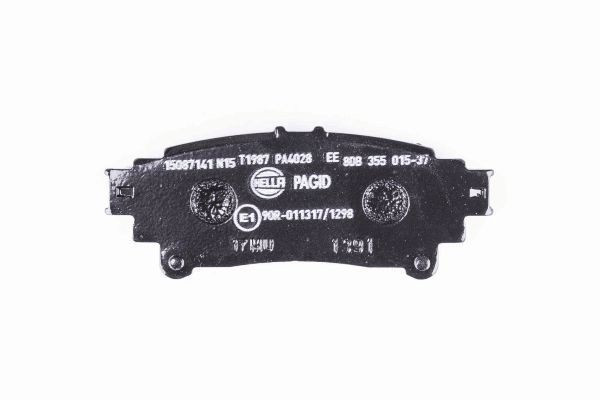 Stabdžių trinkelių rinkinys, diskinis stabdys HELLA 8DB 355 015-371