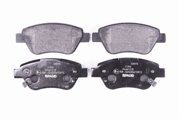 Stabdžių trinkelių rinkinys, diskinis stabdys HELLA 8DB 355 015-441