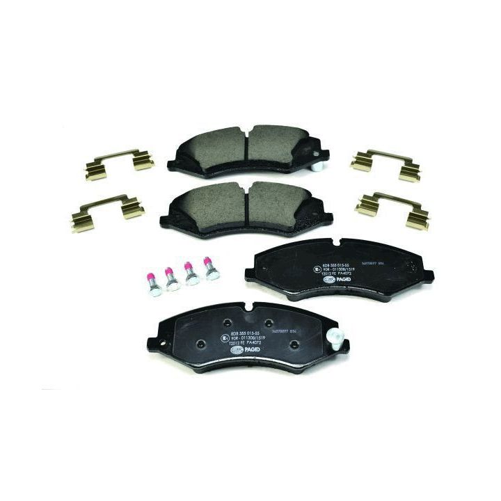 Stabdžių trinkelių rinkinys, diskinis stabdys HELLA 8DB 355 015-551