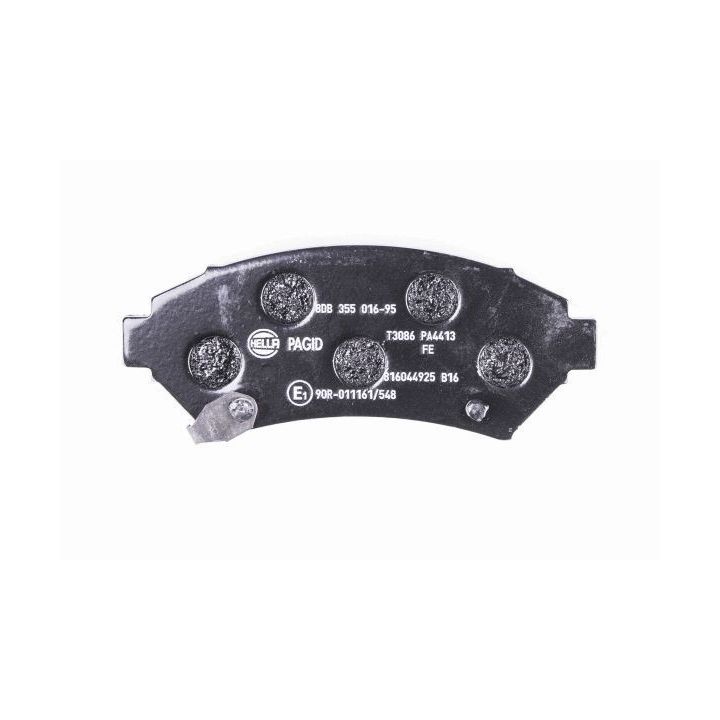 Stabdžių trinkelių rinkinys, diskinis stabdys HELLA 8DB 355 016-951