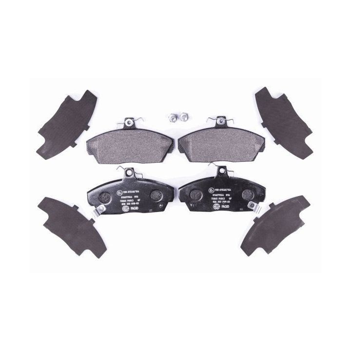 Stabdžių trinkelių rinkinys, diskinis stabdys HELLA 8DB 355 018-031