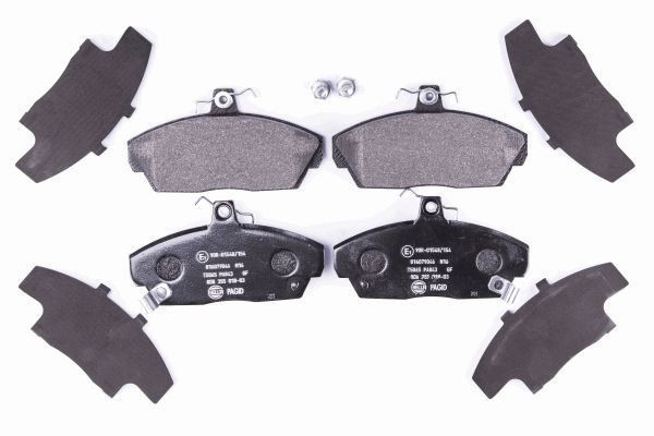 Stabdžių trinkelių rinkinys, diskinis stabdys HELLA 8DB 355 018-031