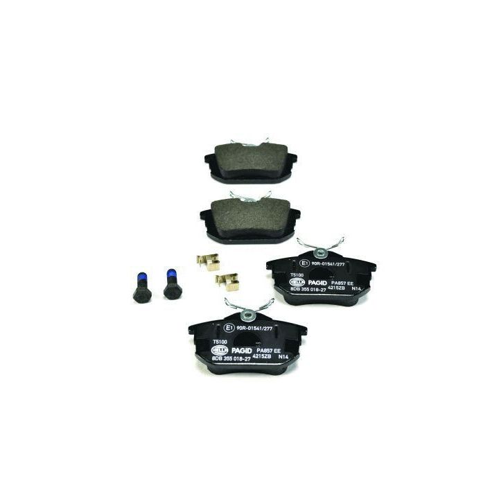 Stabdžių trinkelių rinkinys, diskinis stabdys HELLA 8DB 355 018-271