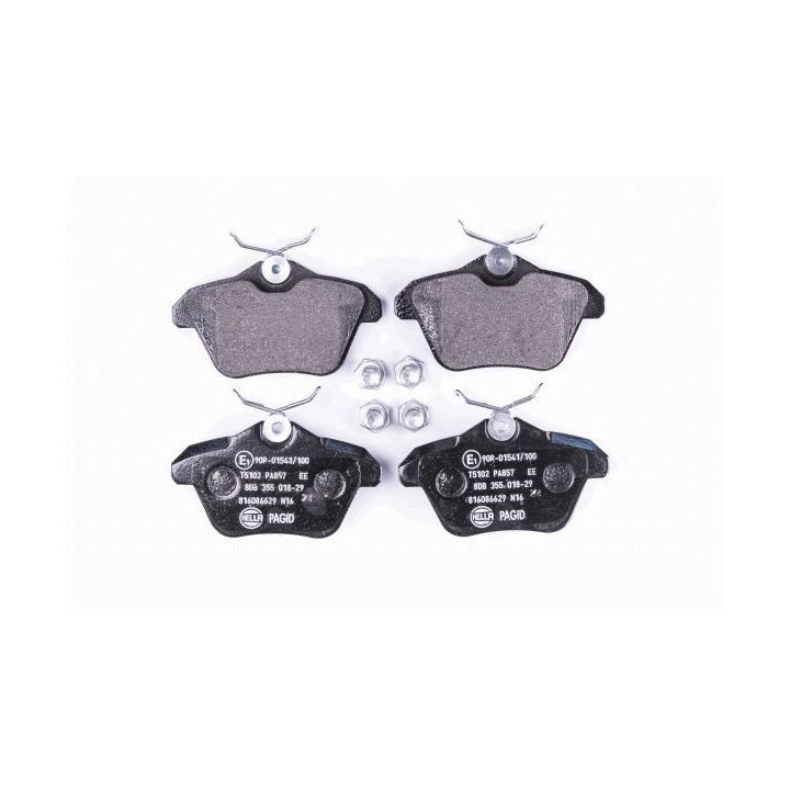 Stabdžių trinkelių rinkinys, diskinis stabdys HELLA 8DB 355 018-291