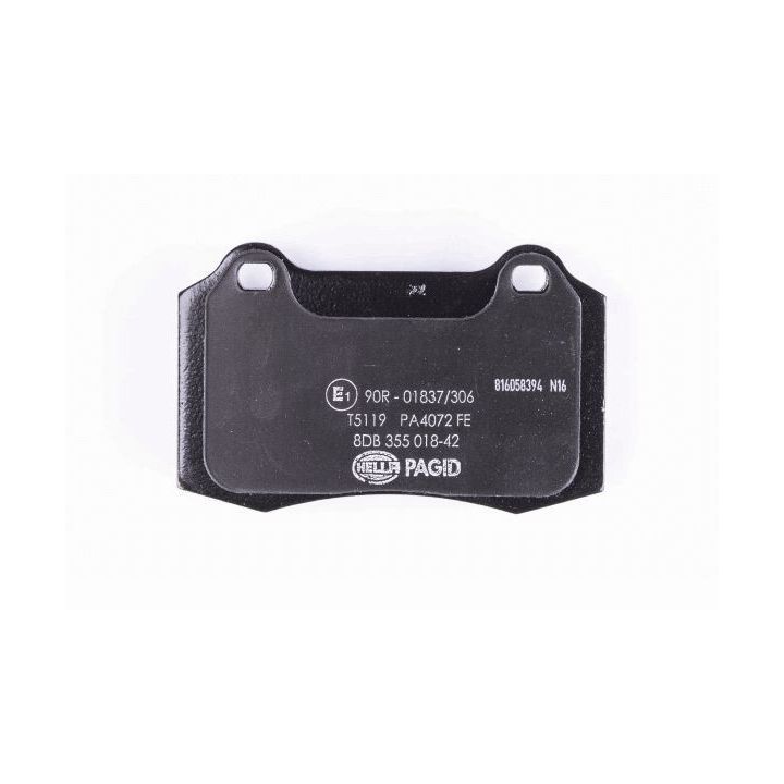 Stabdžių trinkelių rinkinys, diskinis stabdys HELLA 8DB 355 018-421