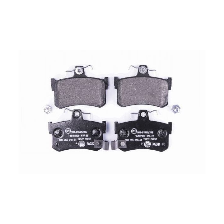 Stabdžių trinkelių rinkinys, diskinis stabdys HELLA 8DB 355 018-611