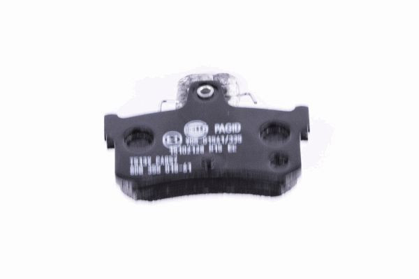 Stabdžių trinkelių rinkinys, diskinis stabdys HELLA 8DB 355 018-611