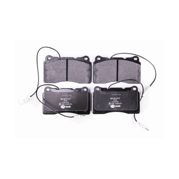 Stabdžių trinkelių rinkinys, diskinis stabdys HELLA 8DB 355 018-671