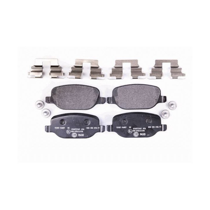 Stabdžių trinkelių rinkinys, diskinis stabdys HELLA 8DB 355 018-771