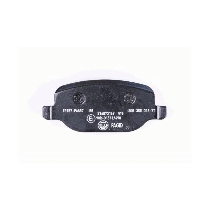 Stabdžių trinkelių rinkinys, diskinis stabdys HELLA 8DB 355 018-771