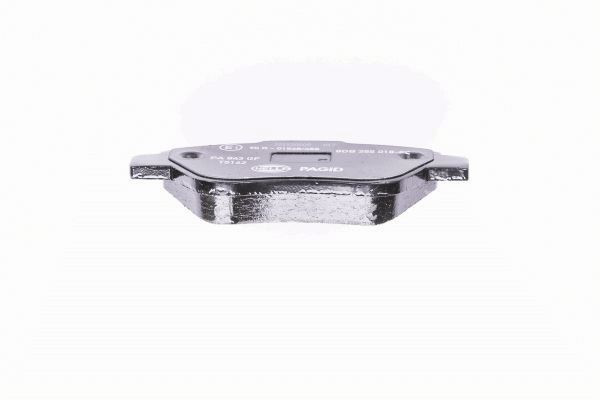 Stabdžių trinkelių rinkinys, diskinis stabdys HELLA 8DB 355 018-821