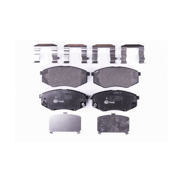 Stabdžių trinkelių rinkinys, diskinis stabdys HELLA 8DB 355 019-791