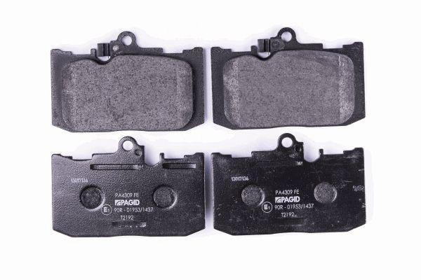 Stabdžių trinkelių rinkinys, diskinis stabdys HELLA 8DB 355 019-851