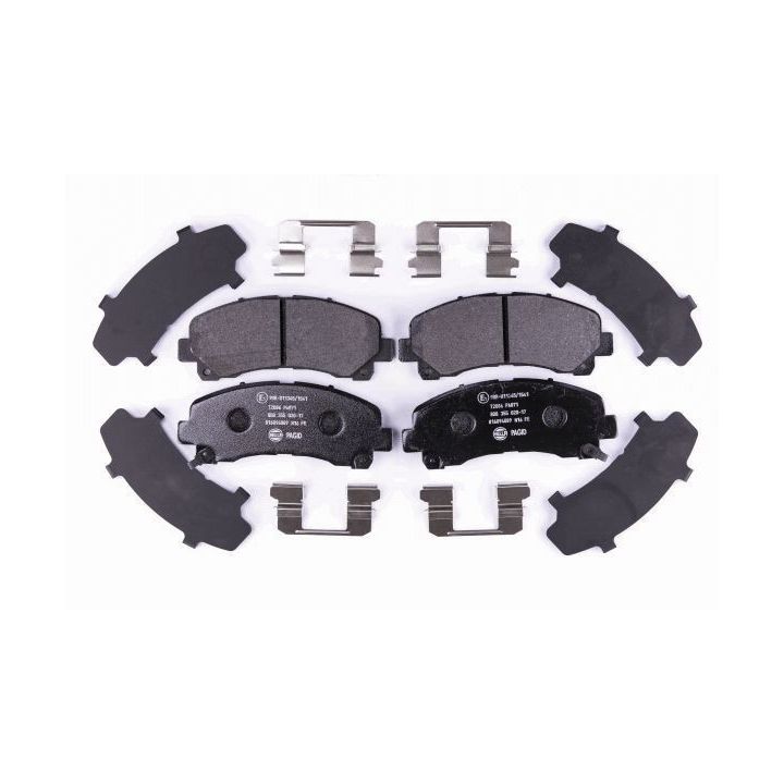 Stabdžių trinkelių rinkinys, diskinis stabdys HELLA 8DB 355 020-171