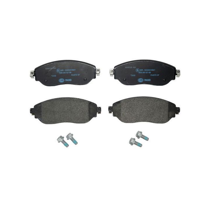 Stabdžių trinkelių rinkinys, diskinis stabdys HELLA 8DB 355 021-891