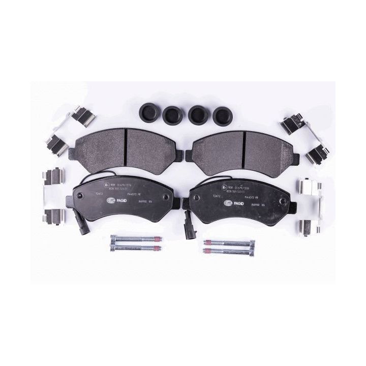 Stabdžių trinkelių rinkinys, diskinis stabdys HELLA 8DB 355 023-011