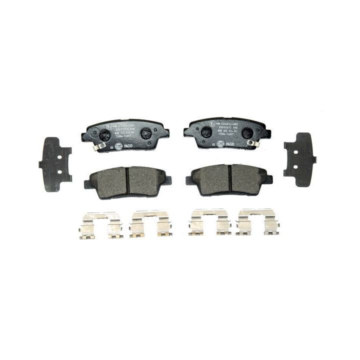 Stabdžių trinkelių rinkinys, diskinis stabdys HELLA 8DB 355 024-841