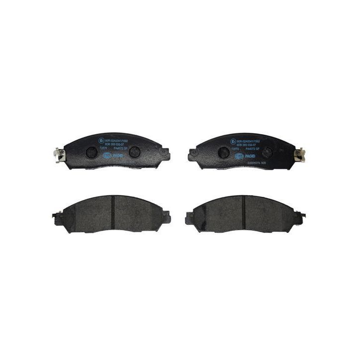 Stabdžių trinkelių rinkinys, diskinis stabdys HELLA 8DB 355 032-071