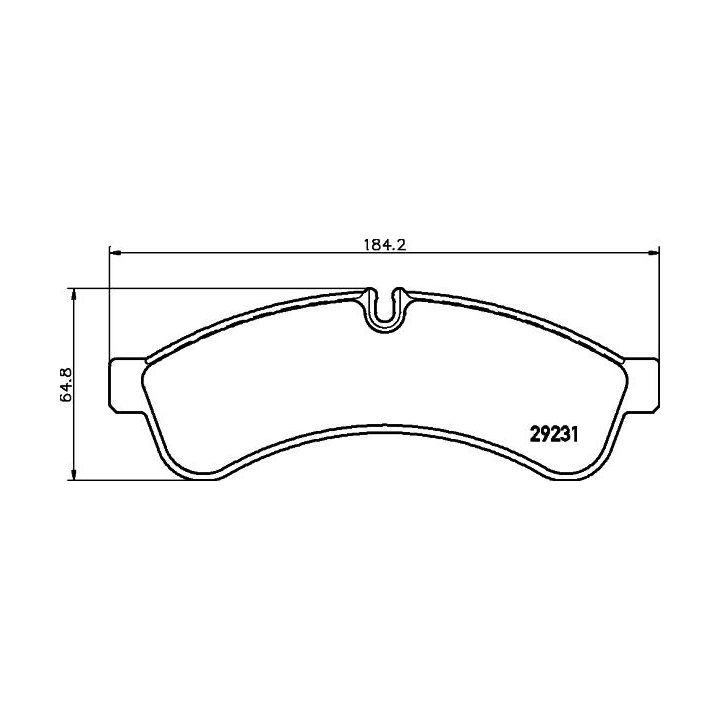 Stabdžių trinkelių rinkinys, diskinis stabdys HELLA 8DB 355 039-251