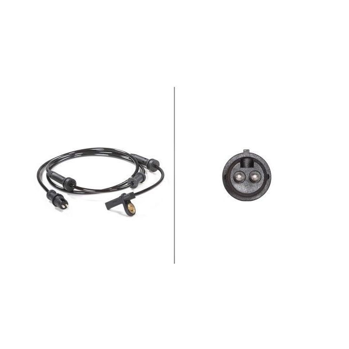 Jutiklis, rato greitis HELLA 6PU 009 106-501