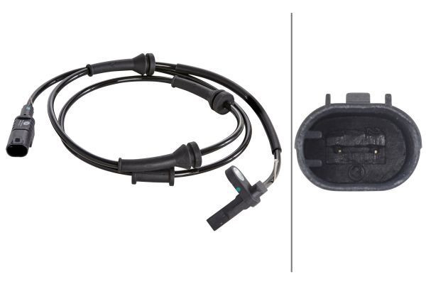 Jutiklis, rato greitis HELLA 6PU 012 039-631