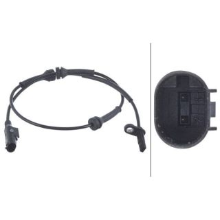 Jutiklis, rato greitis HELLA 6PU 012 039-641