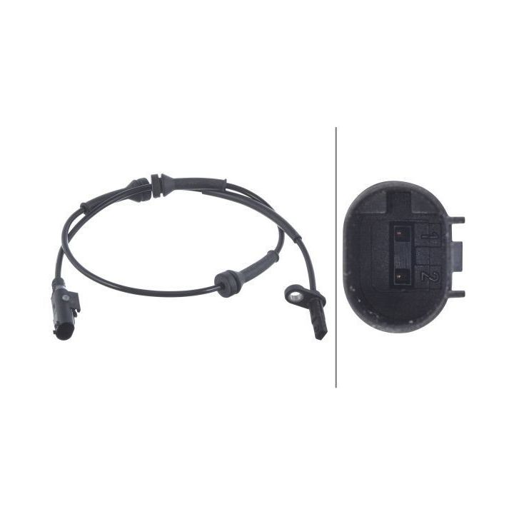 Jutiklis, rato greitis HELLA 6PU 012 039-641