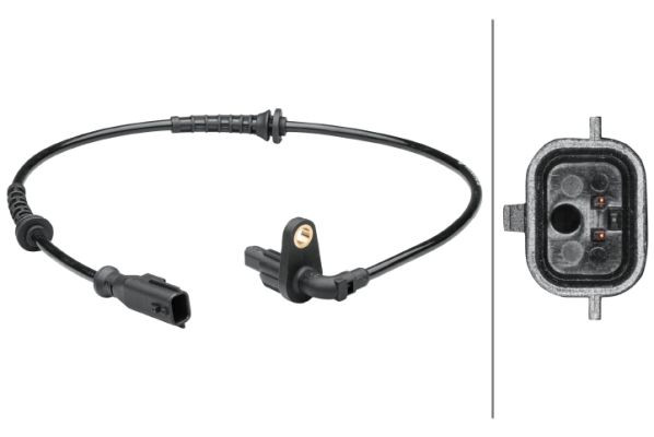 Jutiklis, rato greitis HELLA 6PU 012 679-121