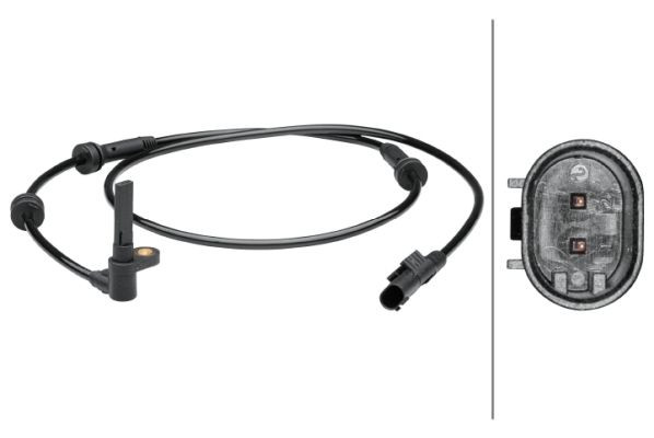 Jutiklis, rato greitis HELLA 6PU 012 679-131