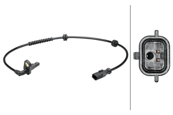 Jutiklis, rato greitis HELLA 6PU 012 679-161