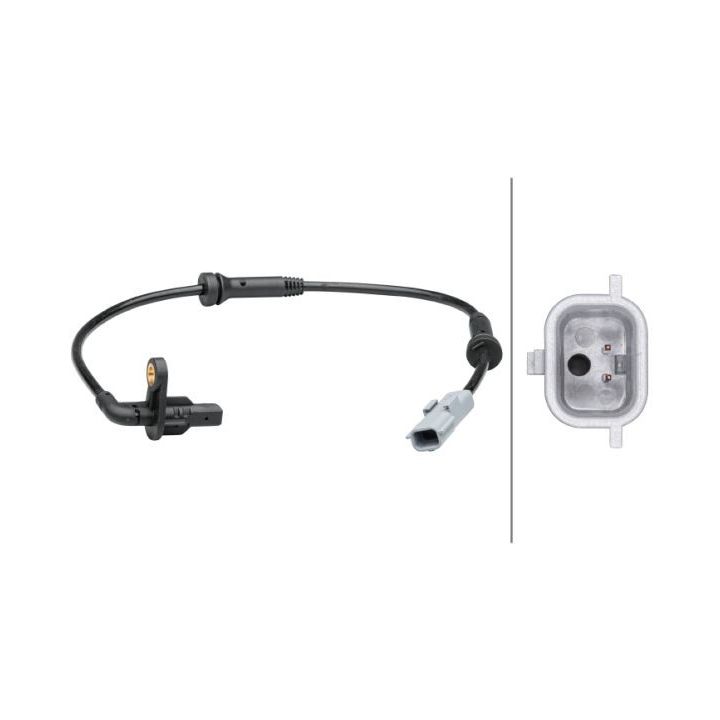 Jutiklis, rato greitis HELLA 6PU 012 679-191