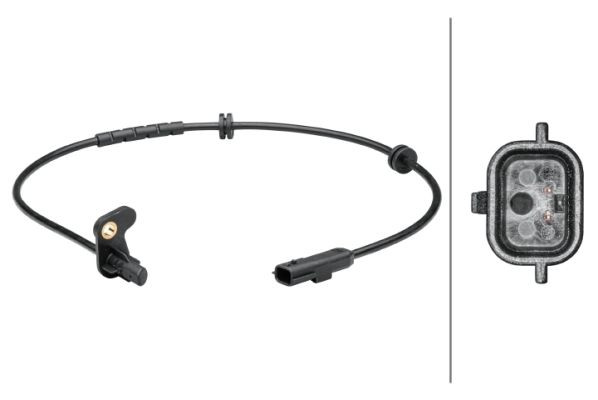 Jutiklis, rato greitis HELLA 6PU 012 679-201