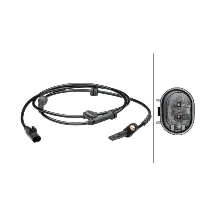 Jutiklis, rato greitis HELLA 6PU 012 679-291