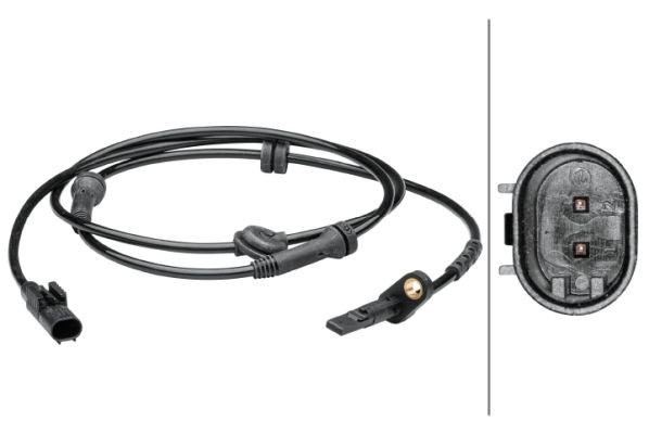 Jutiklis, rato greitis HELLA 6PU 012 679-291