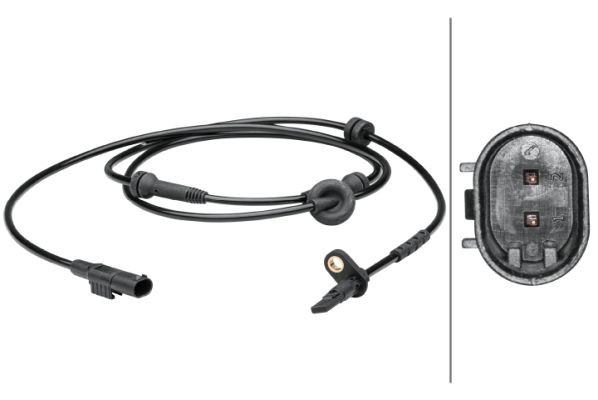 Jutiklis, rato greitis HELLA 6PU 012 679-311