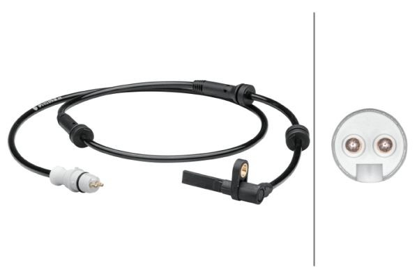 Jutiklis, rato greitis HELLA 6PU 012 679-381