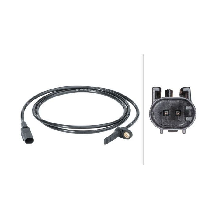 Jutiklis, rato greitis HELLA 6PU 012 679-641