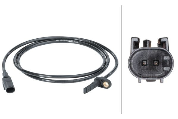 Jutiklis, rato greitis HELLA 6PU 012 679-641