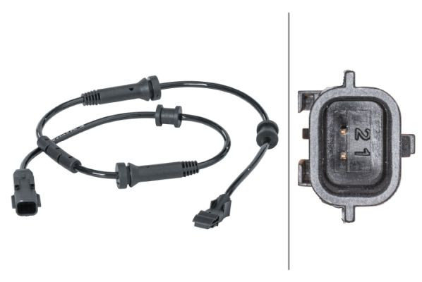 Jutiklis, rato greitis HELLA 6PU 012 679-671