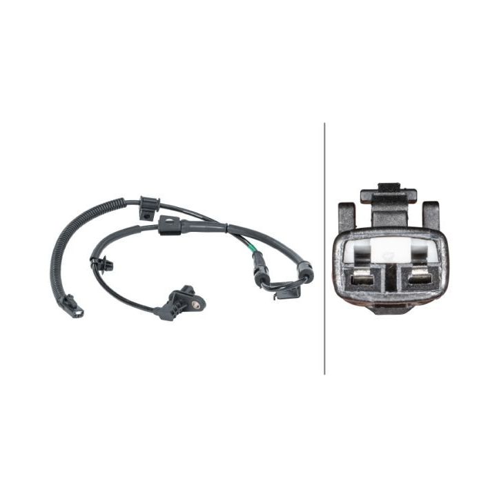 Jutiklis, rato greitis HELLA 6PU 012 679-861