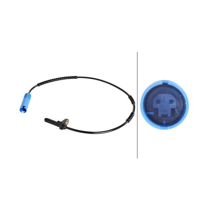 Jutiklis, rato greitis HELLA 6PU 012 806-141